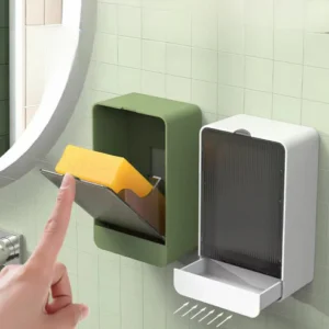 حامل صابون مقاوم للماء مثبت على الجدار